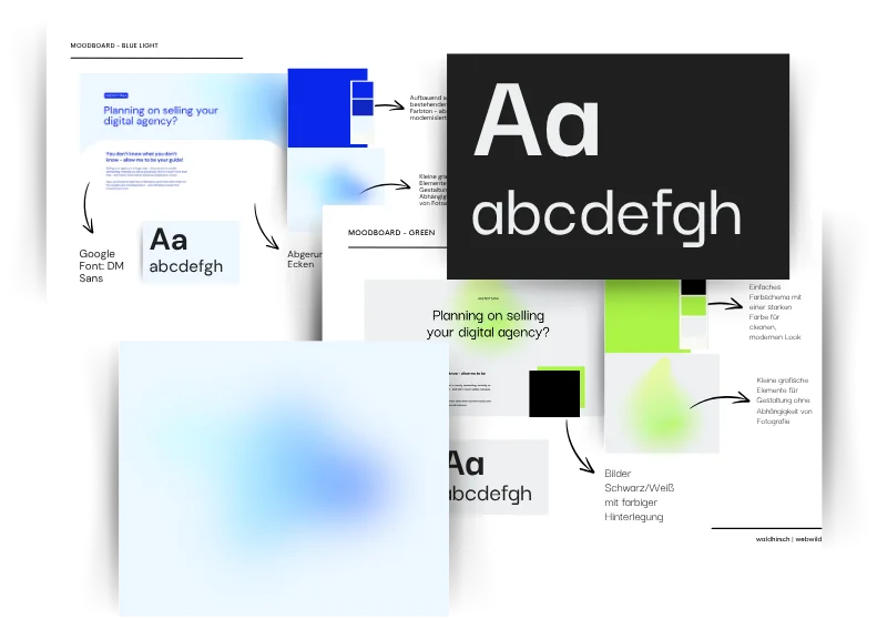 Mockup eines Branding-Konzepts